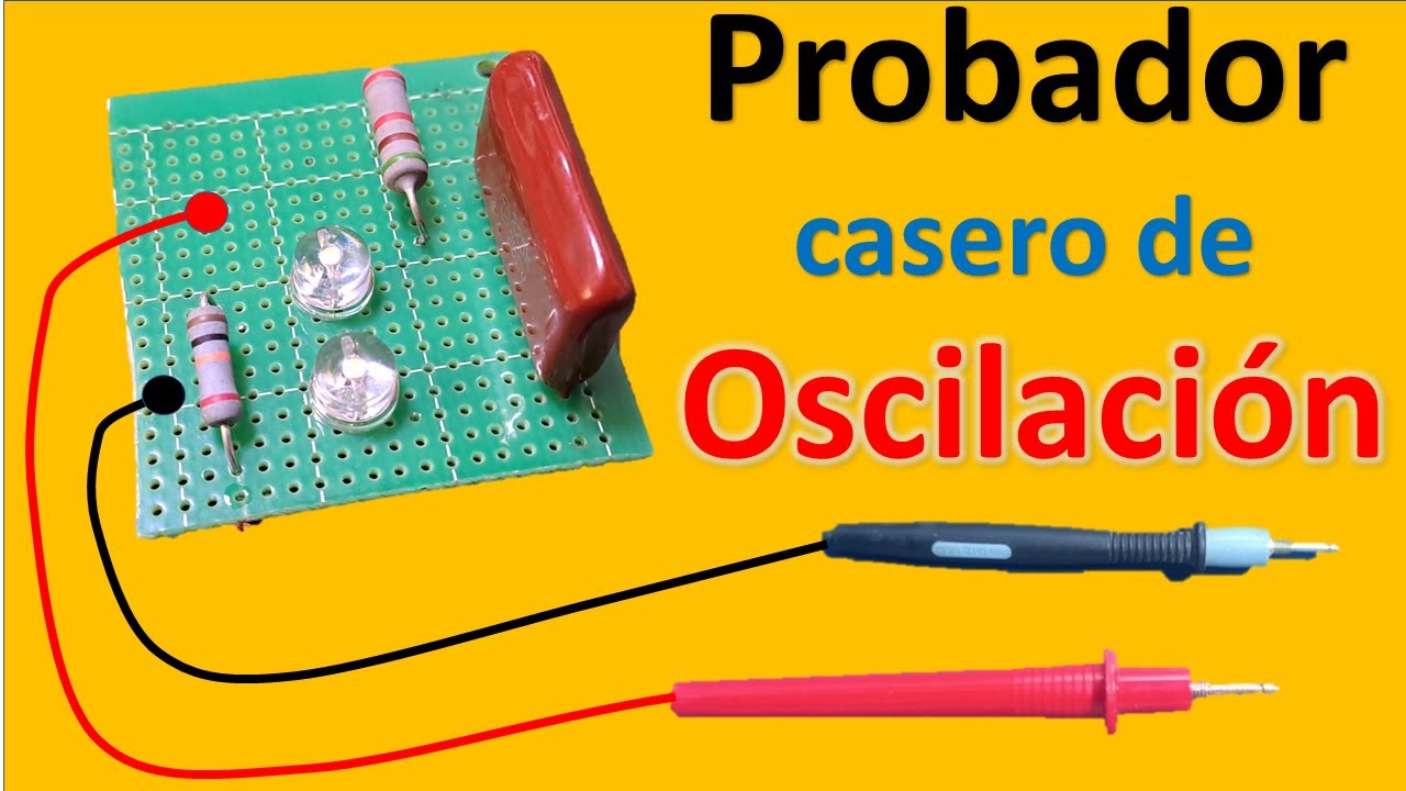 comprobador de oscilacion para fuentes conmutadas