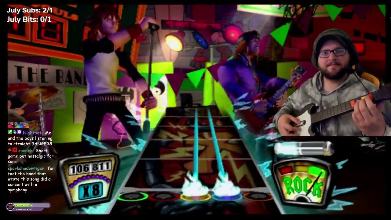 Guitar Hero Encore Rocks The 80s Playthrough ~ July 1, 2023