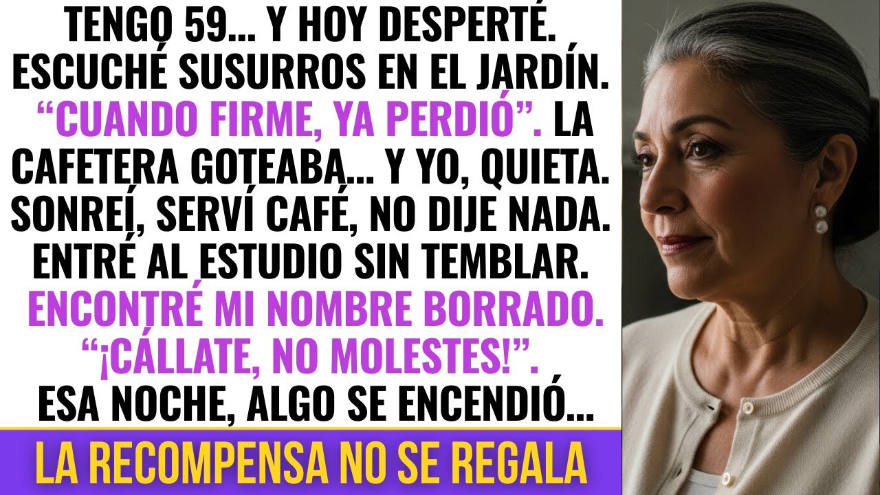 Yo callé 34 años… pero cuando escuché el plan en el jardín, entendí lo que venía, ¿por qué?