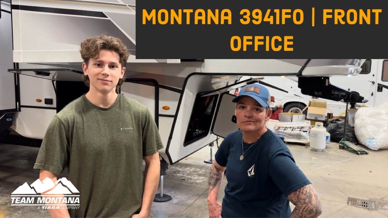 Dedicated office in an RV? 2024 Keystone Montana 3941FO Walkthrough | Team Montana