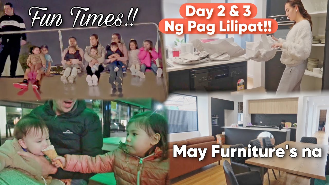 DAY 2 & 3 NG PAGLILIPAT NAMIN! MAKIKITA NYO NA ANG MGA FURNITURE’S! #Thefewstertv