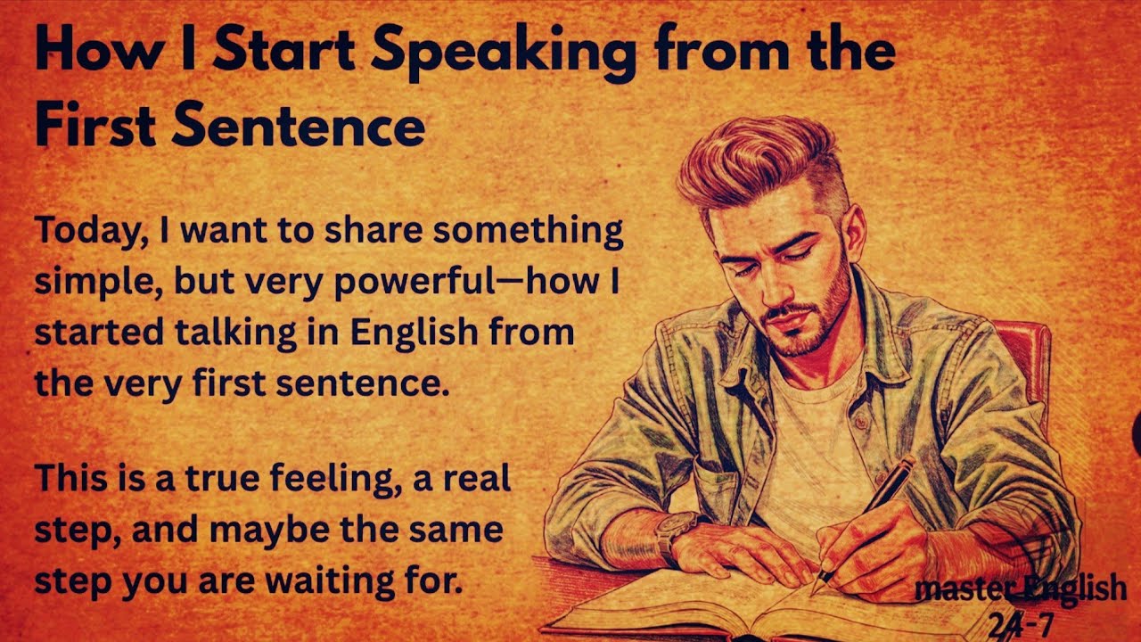 How to Start speaking In English || Graded Reader || Improve Your English