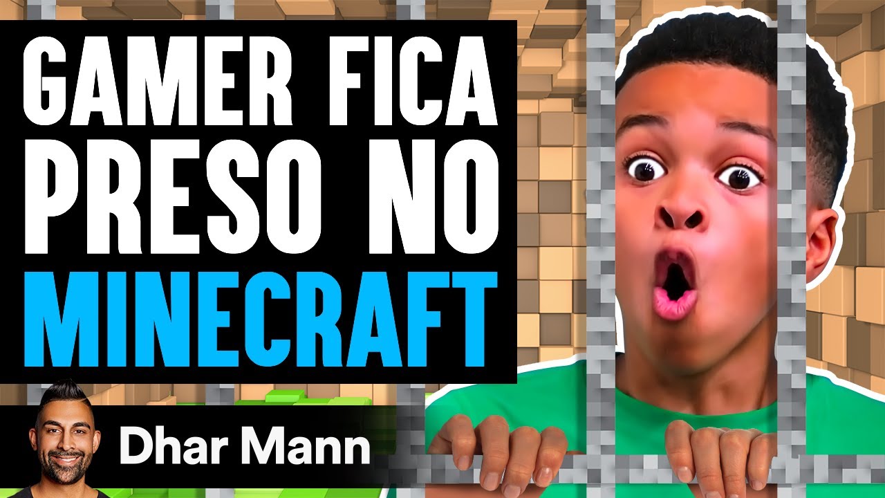 Gamer Fica Preso No Minecraft | Dhar Mann Studios