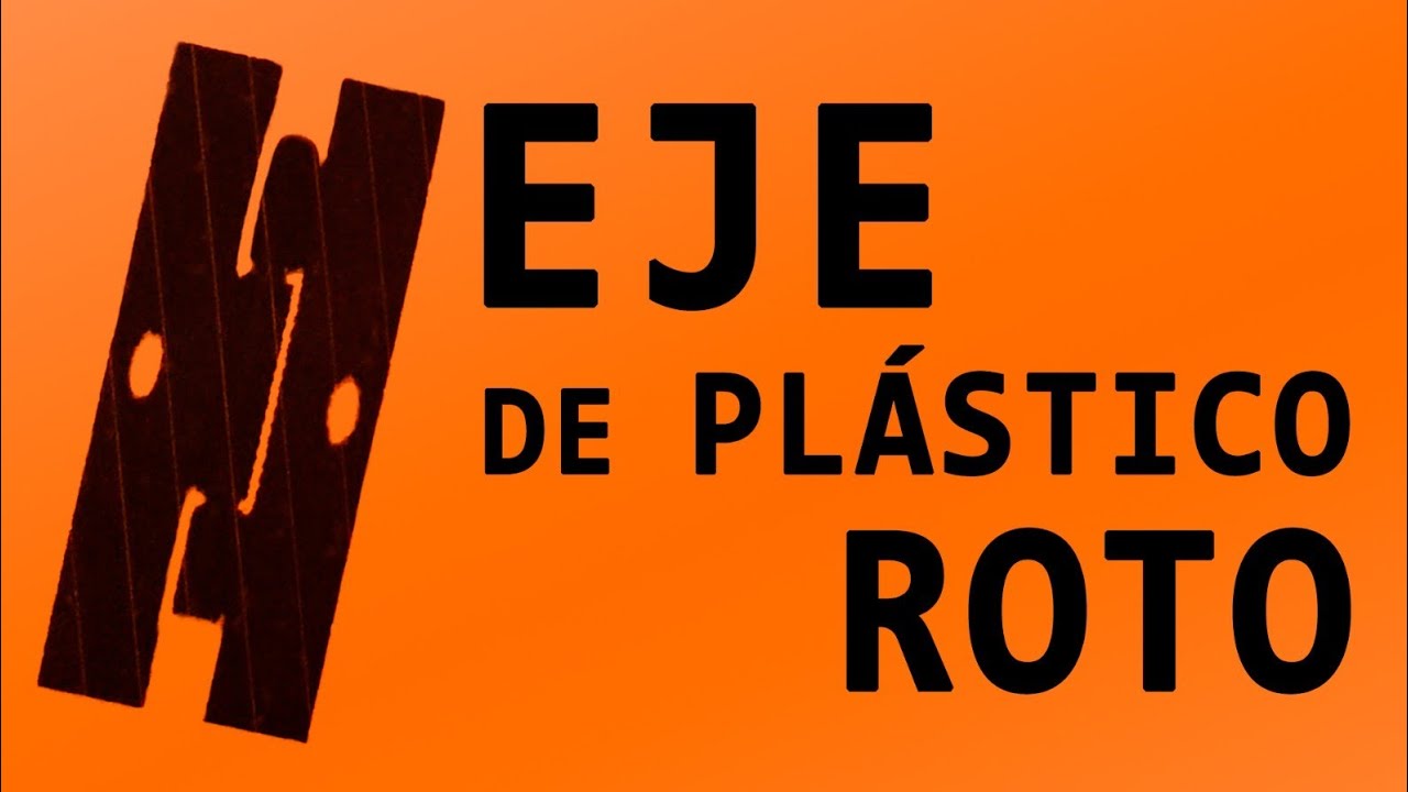 Arreglo de un gozne o bisagra de plástico