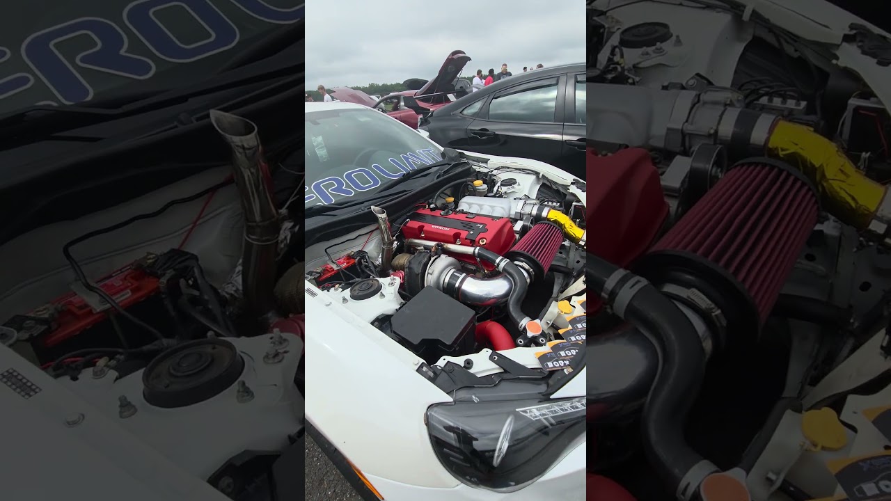 Toyota frs brz with a k24 turbo swap looked so sick! dope build 🙌 #cleanculture  #tristatearea #jdm