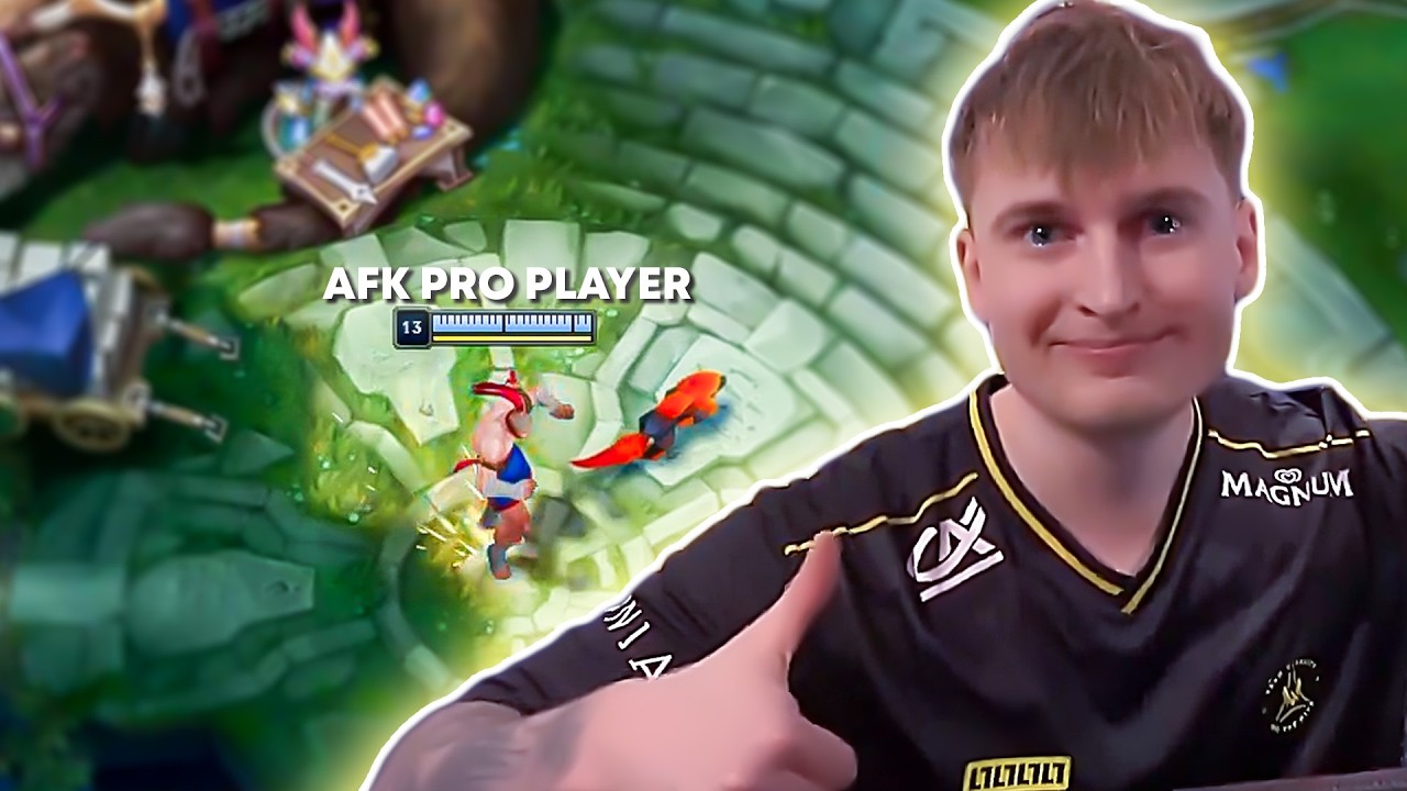 I GOT TROLLED BY A PRO PLAYER?!