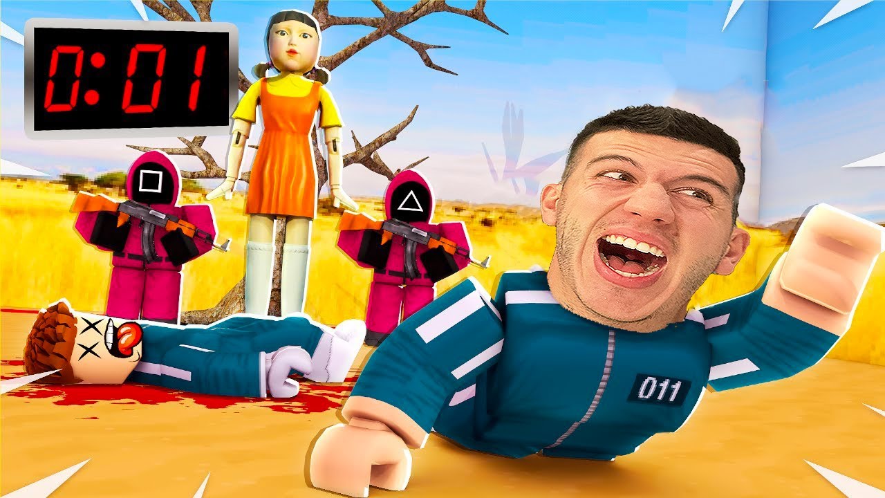 НУУБ ИГРАЕ SQUID GAME В РОБЛОКС!