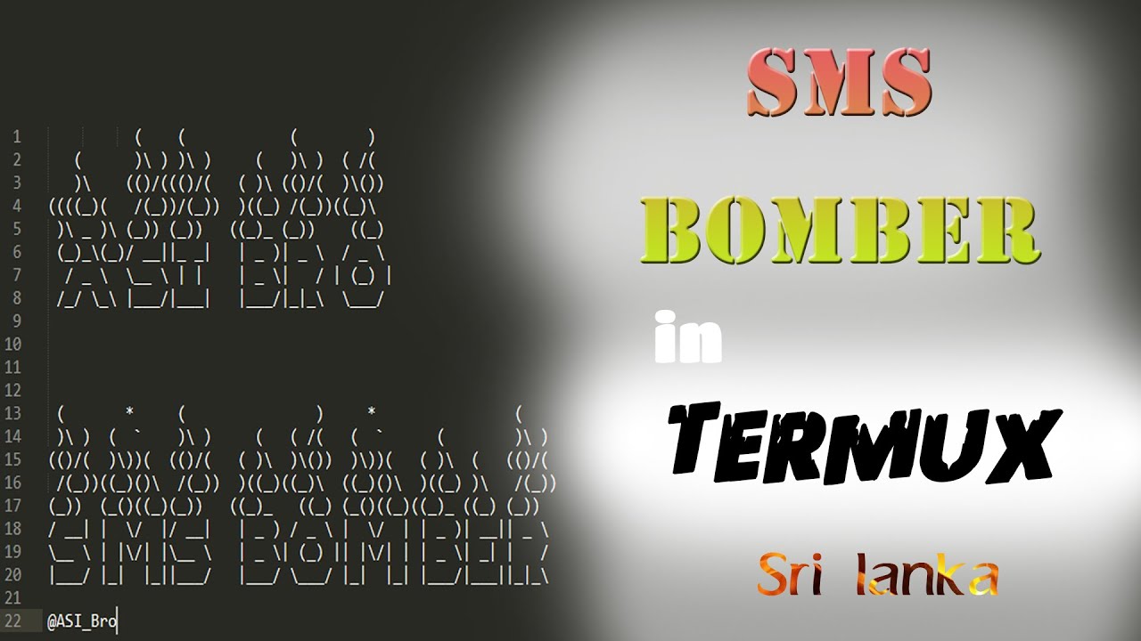 How To Use SMS Bomber For Sri Lanka |ලංකාවෙ නම්බරයකට SMS BomberTool එක පාවිච්චි කරමු|Termux Tutorial