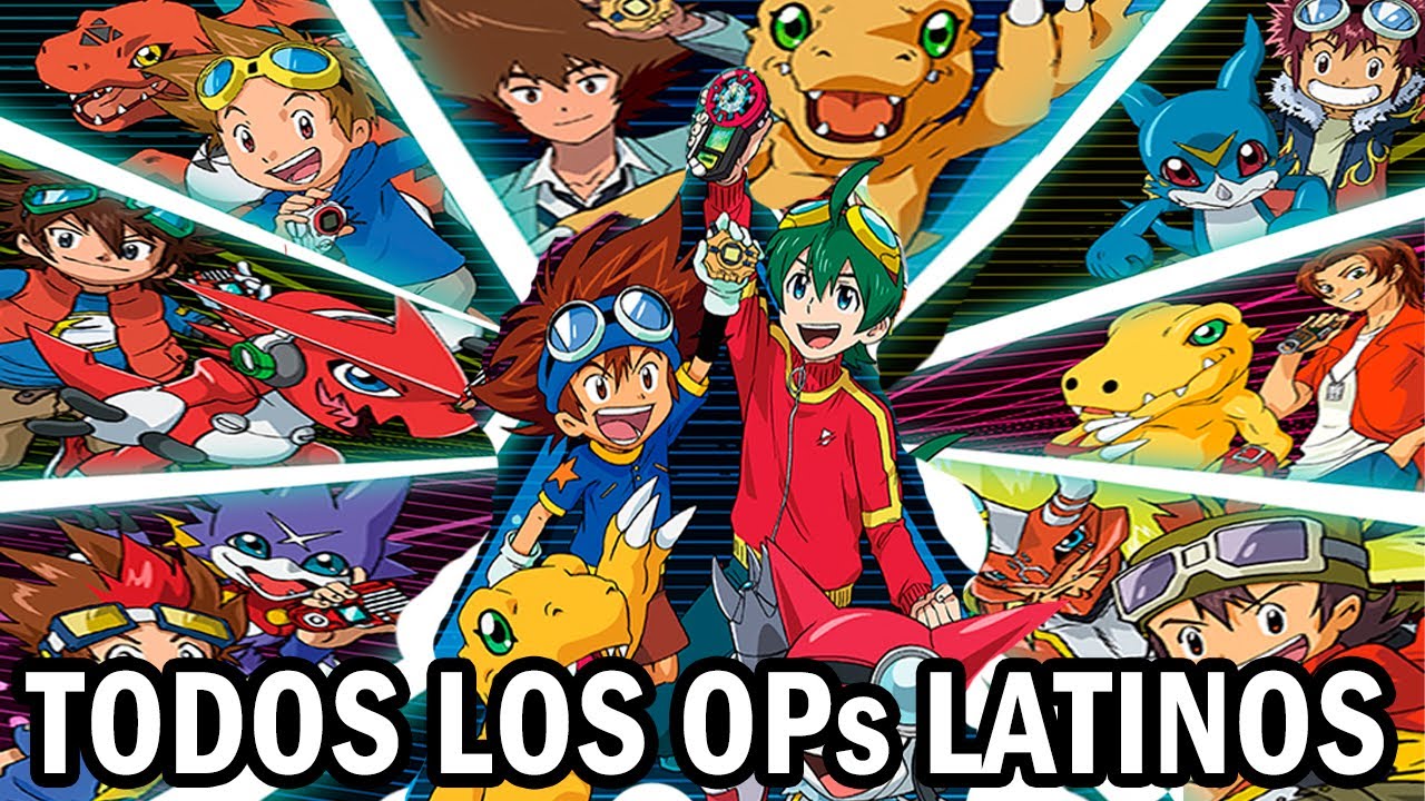 DIGIMON - Todos los Openings en Español LATAM (1999 - 2020)