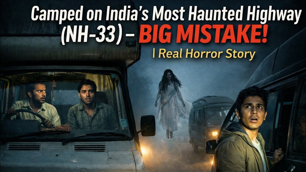 रोंगटे खड़े कर देगी ये कहानी | NH-33  Haunted Highway and Camper Van