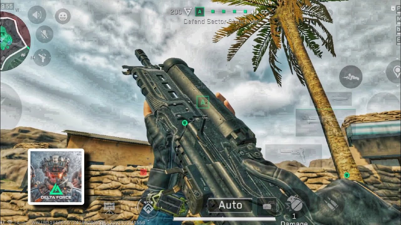 Delta Force Mobile PP-9 Bizon Full Rushing Gameplay 