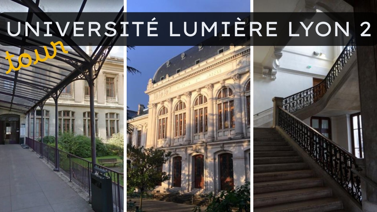 TOUR UNIVERSIT&Eacute; LUMI&Egrave;RE LYON 2 | Fiquei perdida pra voc&ecirc; n&atilde;o precisar ficar