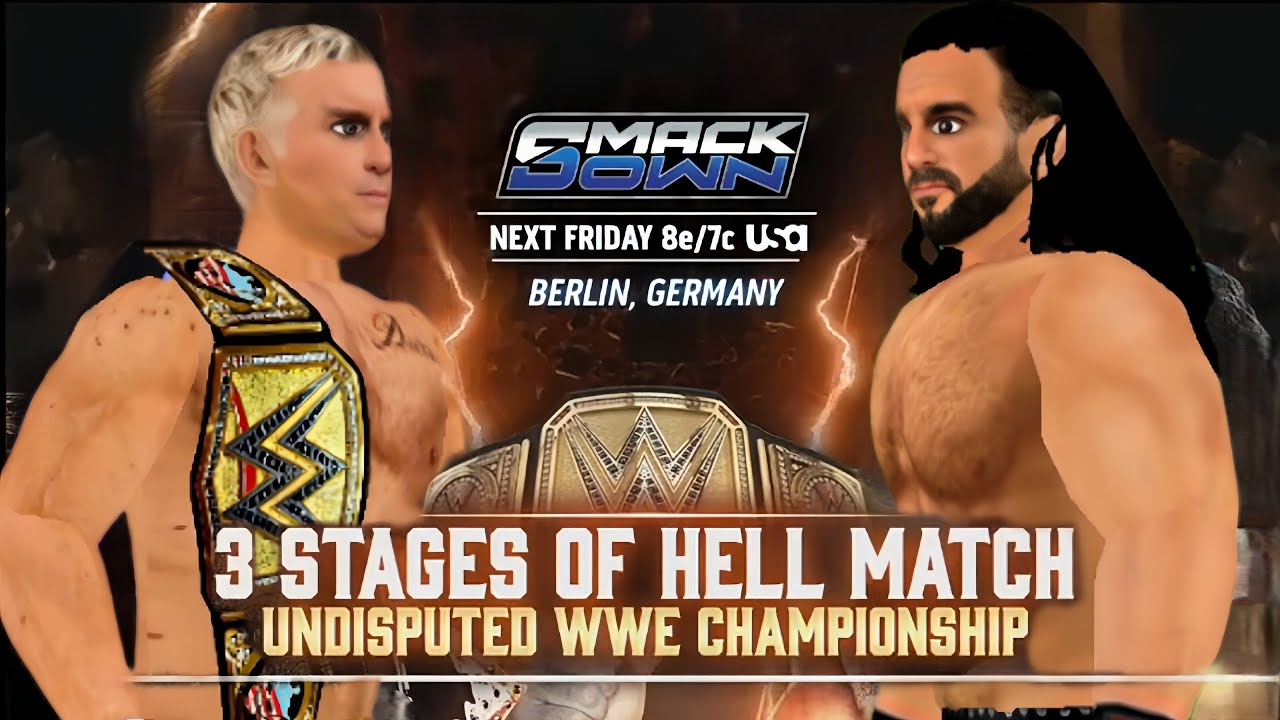 Cody Rhodes vs drew mcintyre 💙