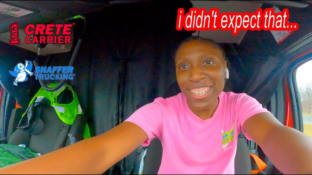 Female Truck Driver: Did I Park in the Way?
