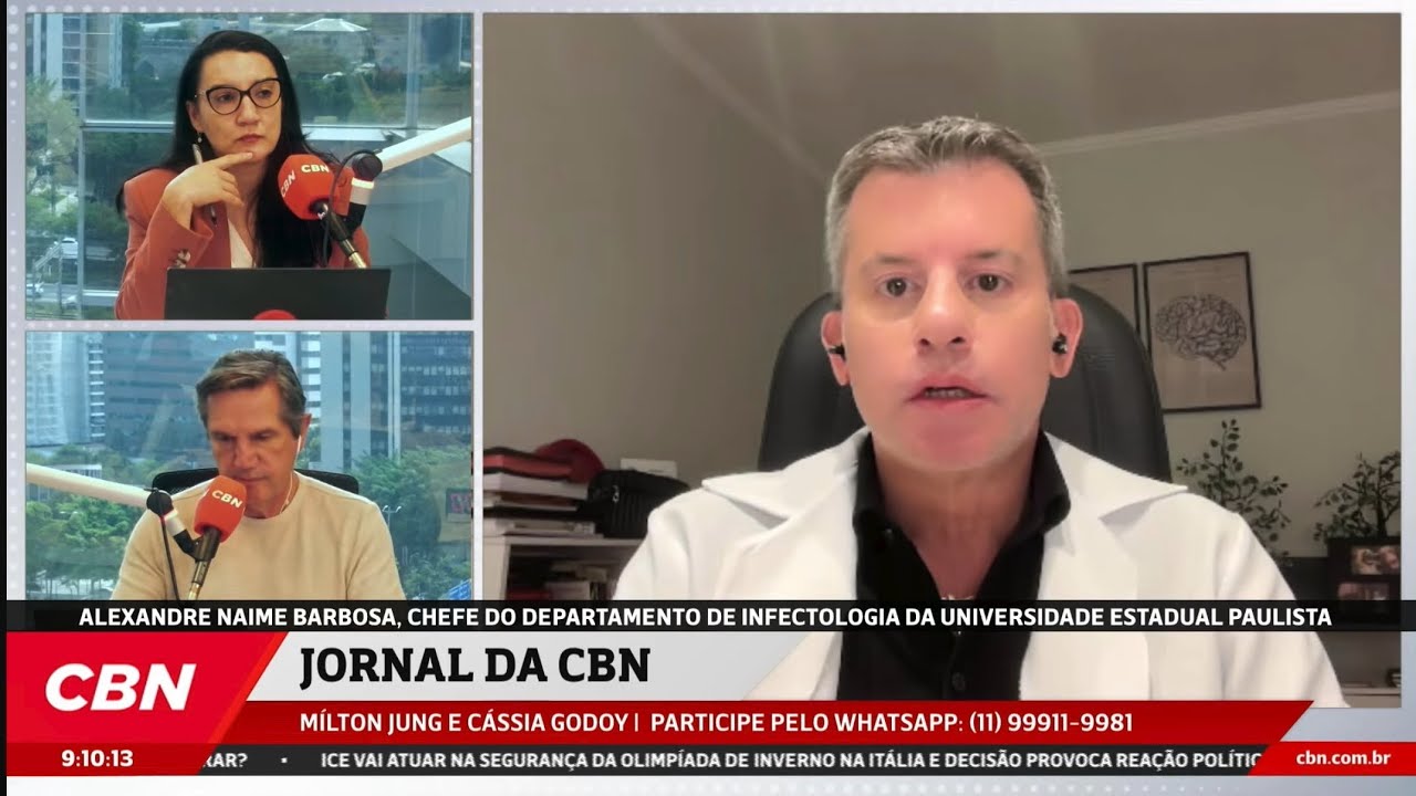 Novo surto de Nipah na Índia: o que a ciência já sabe, e o que ainda preocupa | Entrevista CBN/Globo