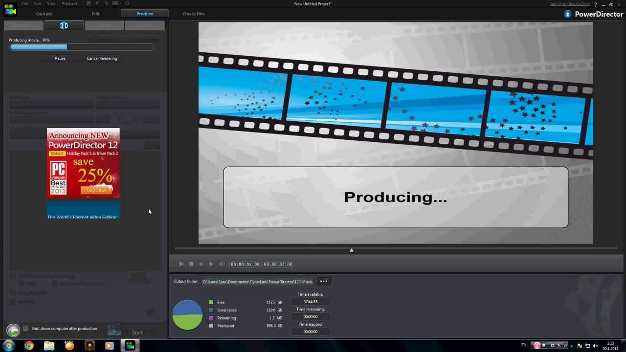 How to:Make 3D Video in CyberLink PowerDirector 12 [HD]