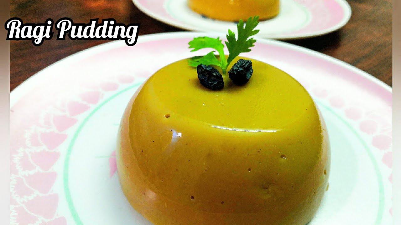 Ragi Pudding Recipe in Tamil | 3 Ingredients Pudding Recipe in Tamil | No Gelatin | No Egg |No Oven