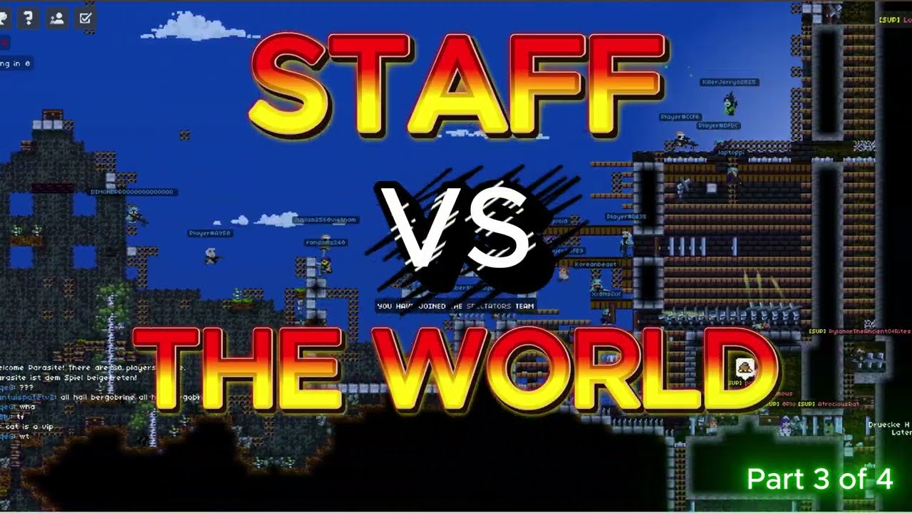 EVENT in Lurkers.io - Staff VS The World! Episode 3/4 #gaming #pcgaming #gamer #pixelart #gameplay