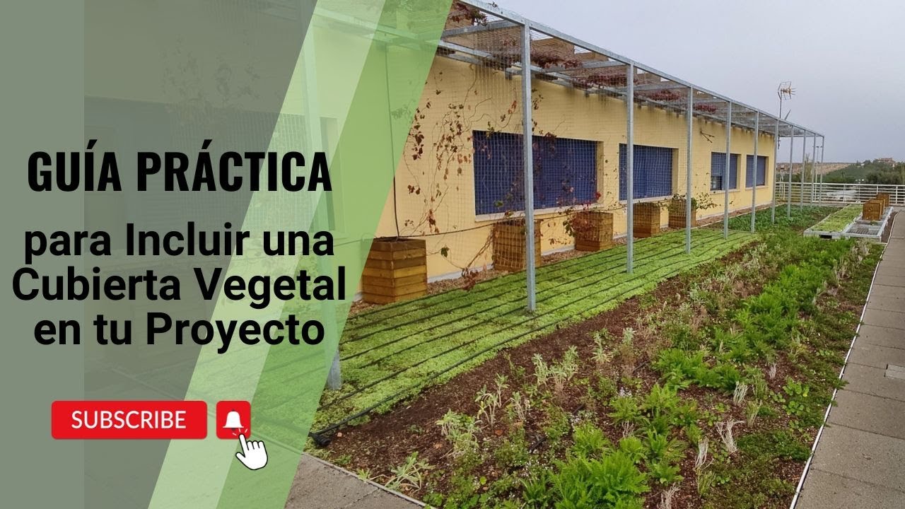 Como incluir una cubierta vegetal en tu proyecto