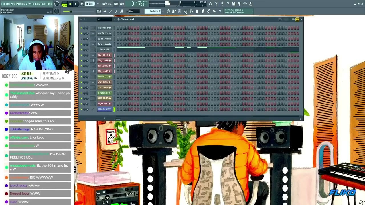 MONTE BOOKER   MAKING 2 HARD CRAZY BEATS in STREAM 🤯🥵  super fire  🔥   LIVE