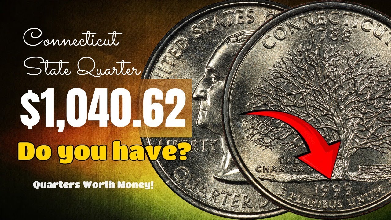 Is Your 1999 Connecticut Quarter Worth $4,365? Rare State Quarters!
