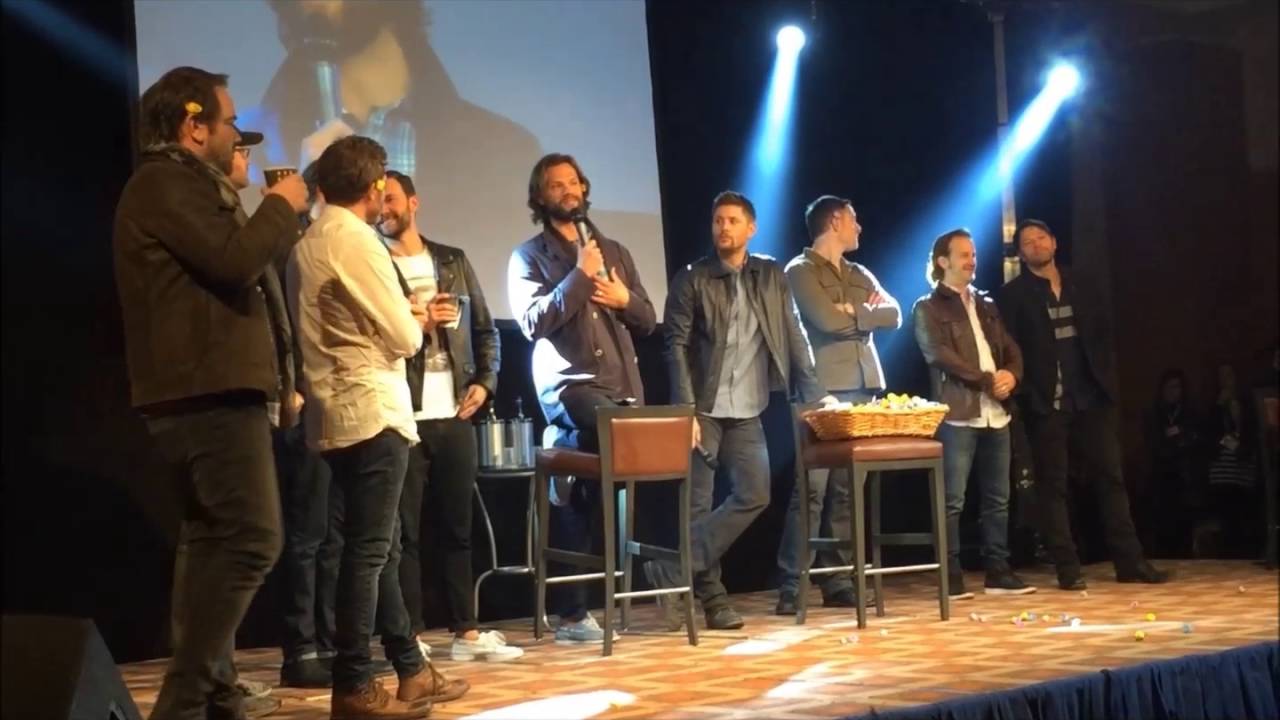 Jensen, Jared, Misha, Gil, Tahmoh, Tim, Richard, Rob, Mark and Jason – JIB 2016 – Saturday