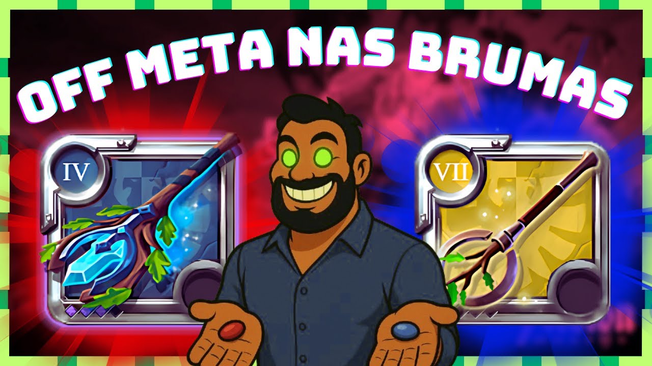 🔥🔥 OFF META NAS BRUMAS! ( Crosta Forjada & Raiz Ferrea ) 🔥🔥