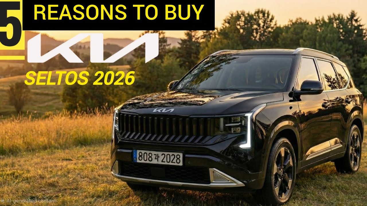5 REASONS TO BUY KIA SELTOS 2026 | new seltos 2026 launch date | kia seltos 2026 base model 