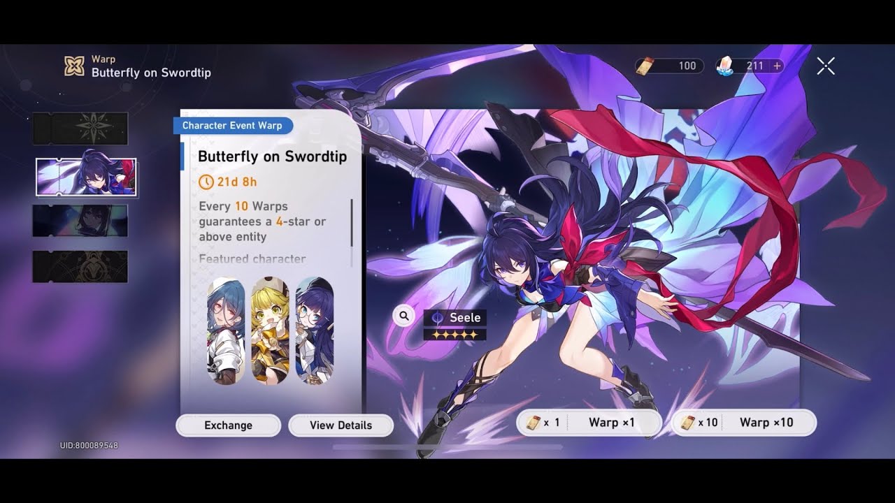 【Honkai: Star Rail】 Rolling for Seele - Day 1 Release Banner