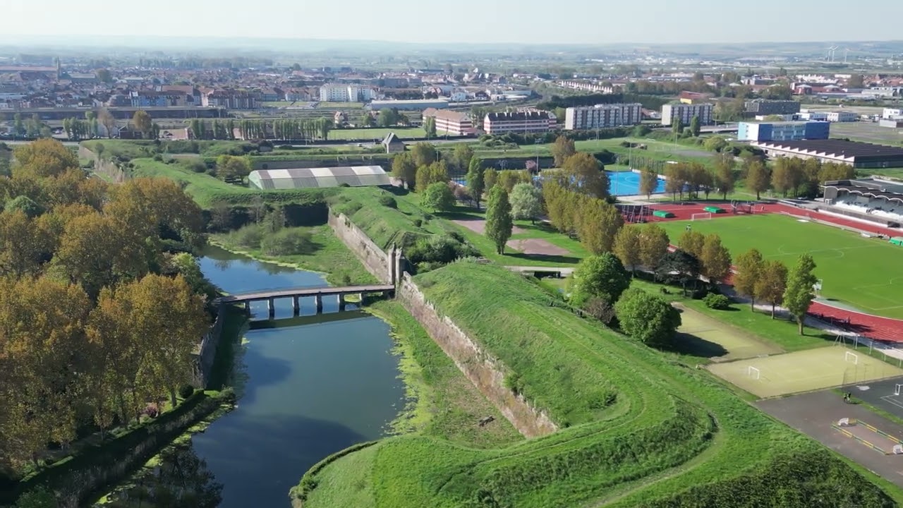 Calais prises de vues (drone)