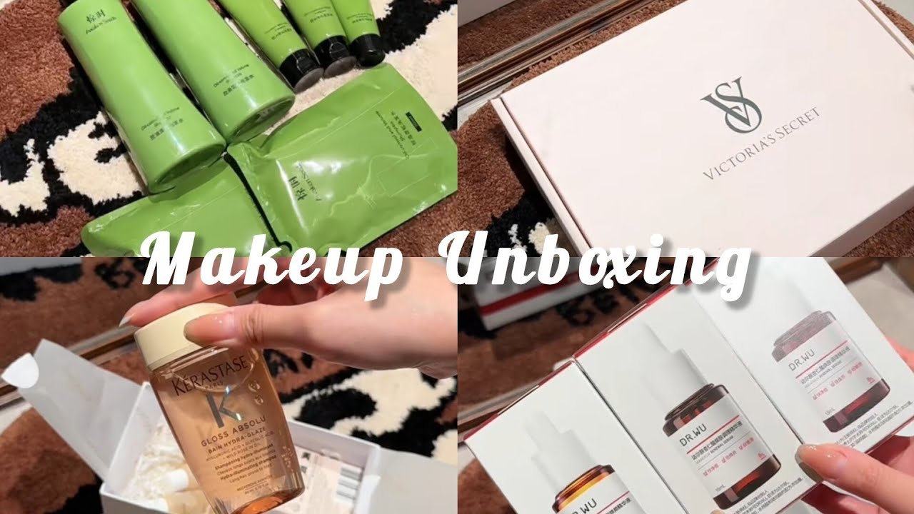 UNBOXING my HUGE PR Package! (I wasn’t expecting this...) 😱📦 #beautytips #cosmetics 