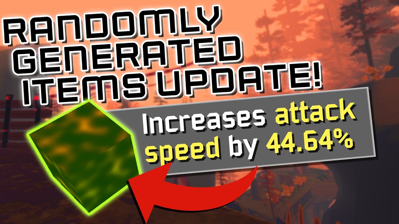 Randomly Generated Items got a HUGE UPDATE! | Risk of Rain 2
