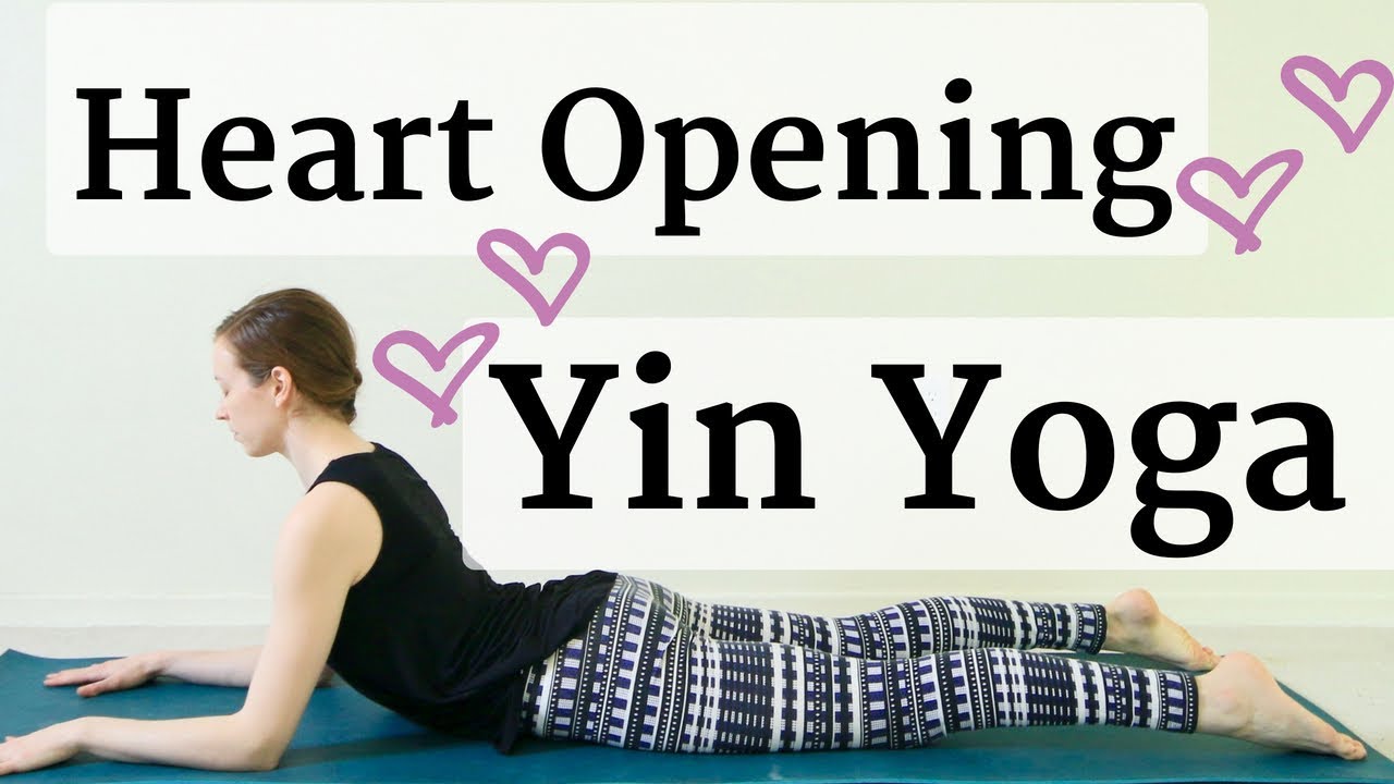 Heart Opening Yin Yoga (25 minutes)