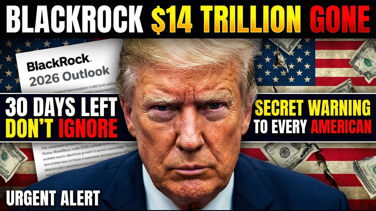 FINAL WARNING: BlackRock Just Moved $14 Trillion Out of US Banks