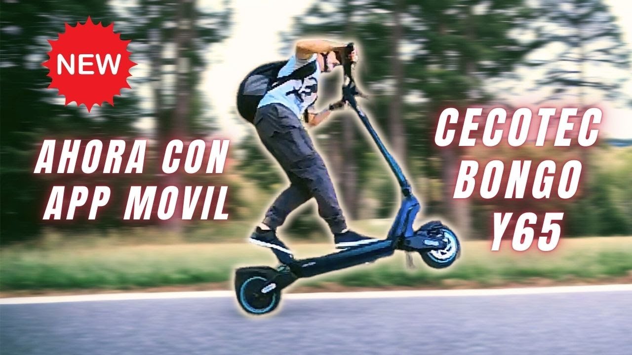 🥇Cecotec Bongo Y65 - el MEJOR Patinete El&eacute;ctrico Bueno, Bonito y Barato - REVIEW