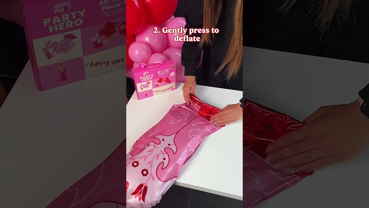 How to Deflate Foil Balloons in 3 Easy Steps 🎈♻️