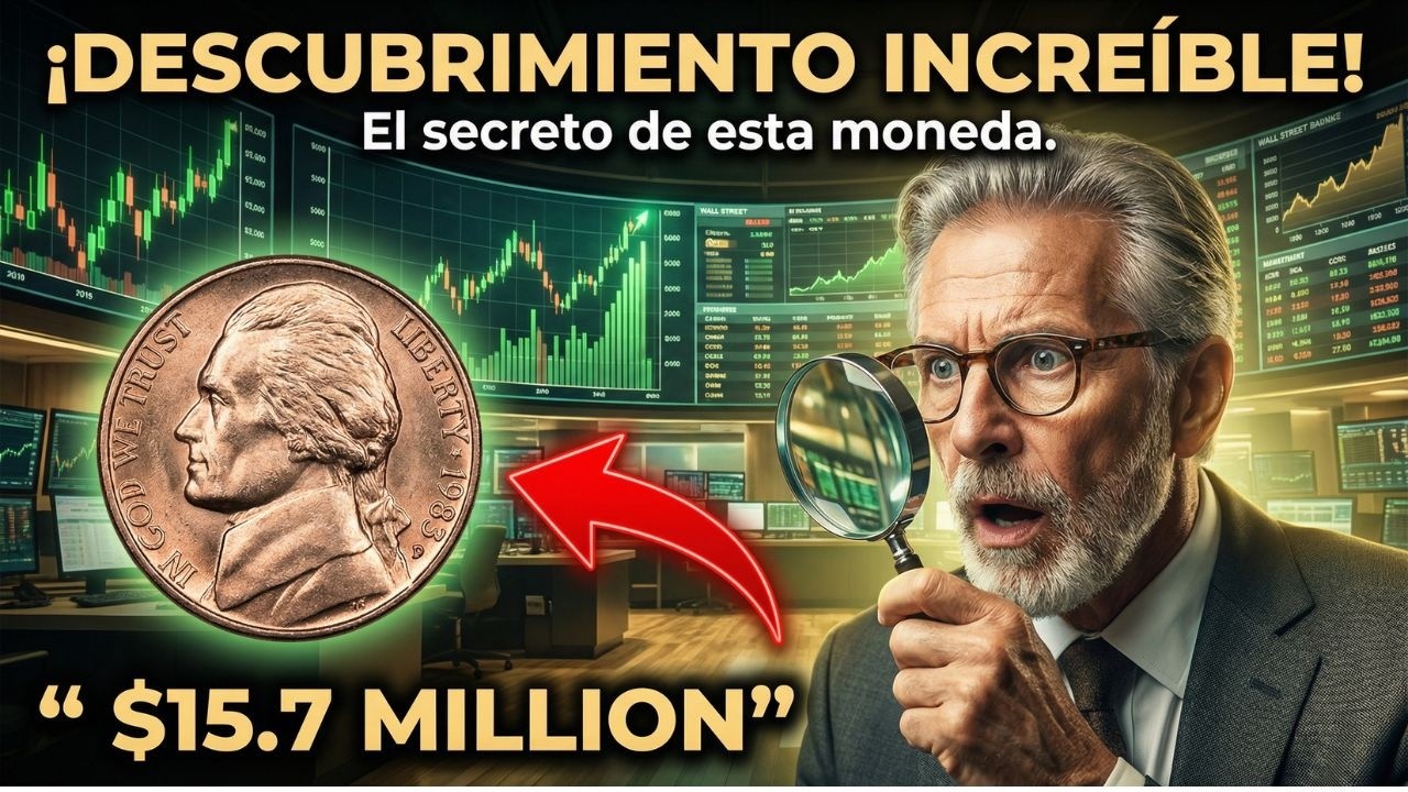¡Moneda de 5 Centavos 1983 que Vale $15.7 Millones! 😱 Jefferson Nickel