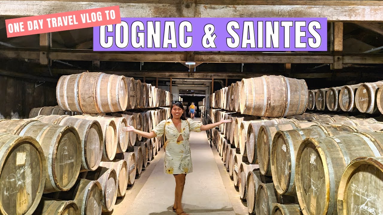 ONE DAY TOUR AT COGNAC 🇫🇷 THE HEADQUARTERS OF HENNESSY & RÉMY MARTIN AND SHORT VISIT AT SAINTES  🇫🇷