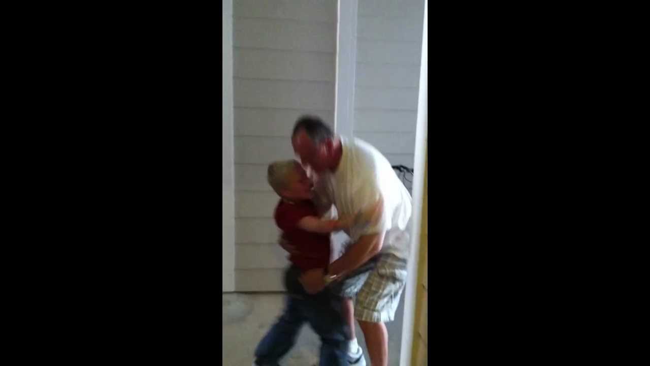 Grandma and Grandpa's surprise visit to Texas!