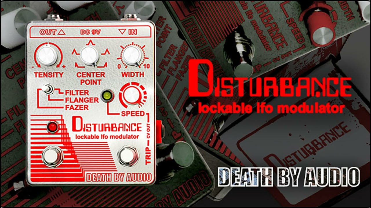 Death By Audio DISTURBANCE &ndash; Lockable LFO Modulator