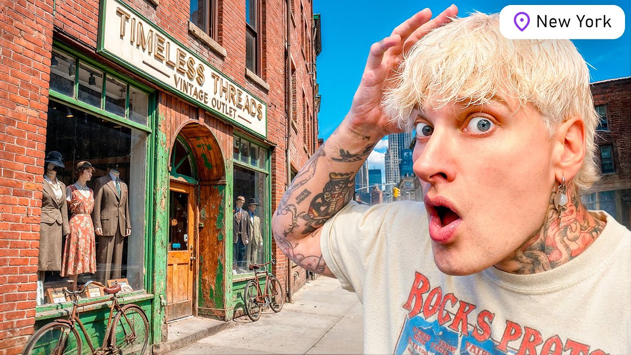 Visité Las Mejores Tiendas VINTAGE de Nueva York!