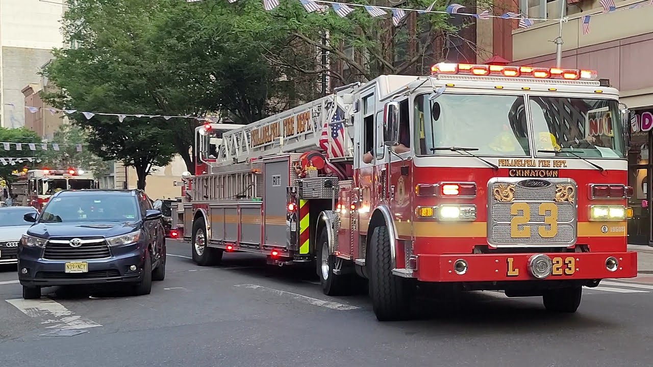 **Screaming Qs & Horn** PFD Engine 20 & Ladder 23 Responding 