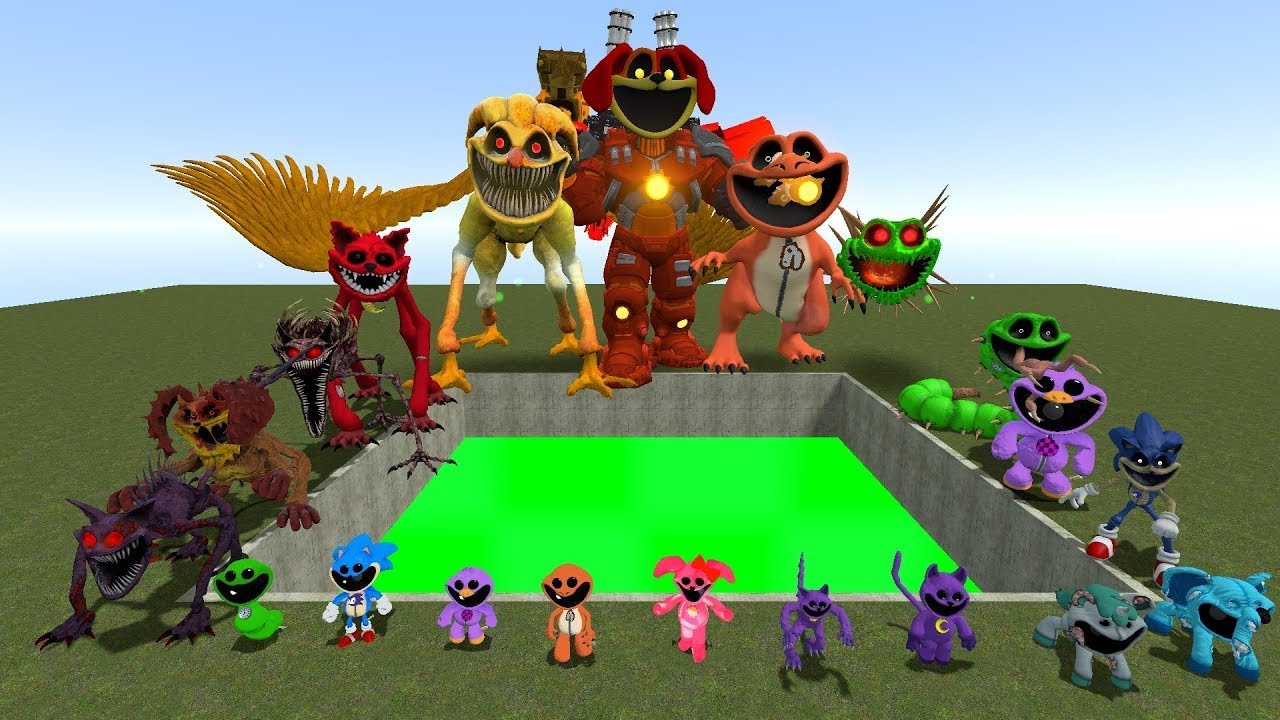 ALL POPPY PLAYTIME CHAPTER 3 VS ALL ZOONOMALY MONSTERS! In Garry's Mod!