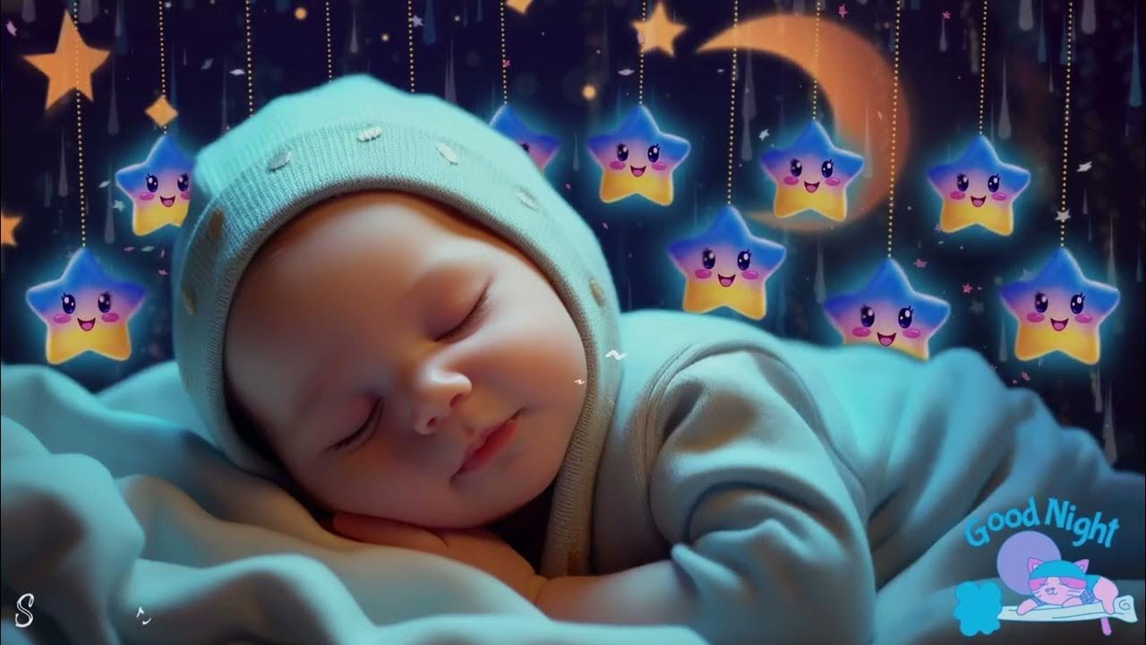 Baby Sleep Music 🎶 Mozart & Brahms Lullabies 😴 Overcome Insomnia 🌙 Sleep Instantly in 3 Minutes
