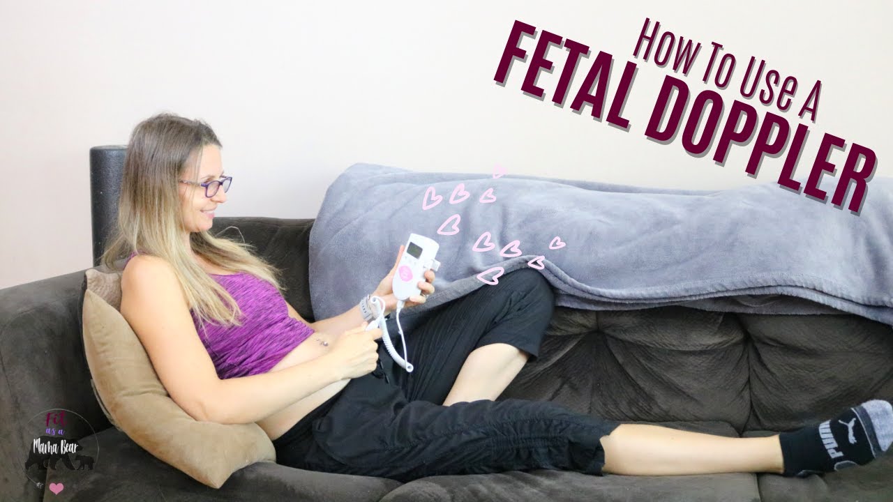 HOW TO USE A FETAL DOPPLER // How To Find A Baby Heart Beat At 17w