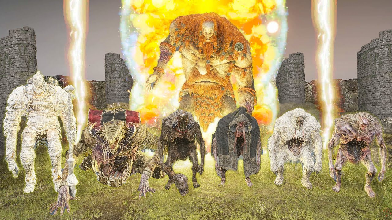 Can ANY Boss Survive The Attack On Titan? - Elden Ring