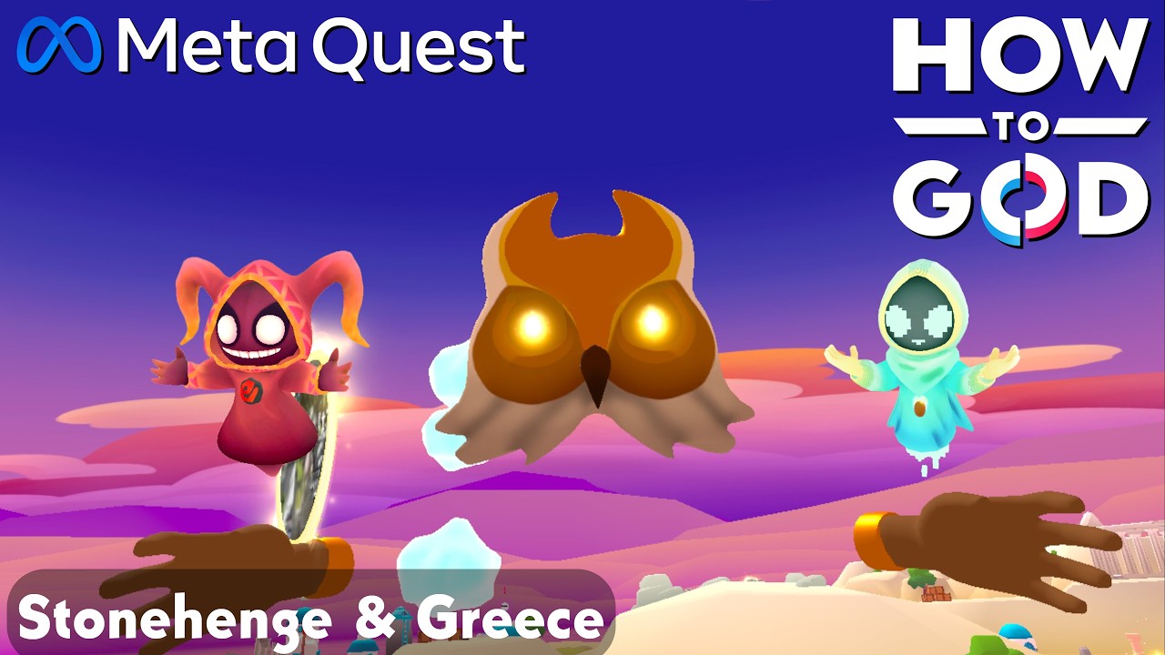 Как стать Богом (Стоунхендж и Греция) в Meta Quest 3