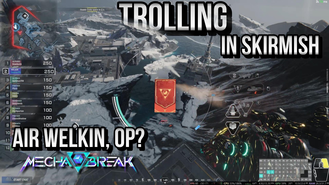 An hour of Trolling in Skirmish - Spring Festival - Mecha BREAK S3