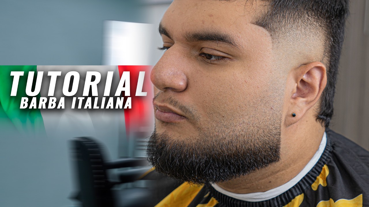 TECNICA para hacer la BARBA ITALIANA paso a paso