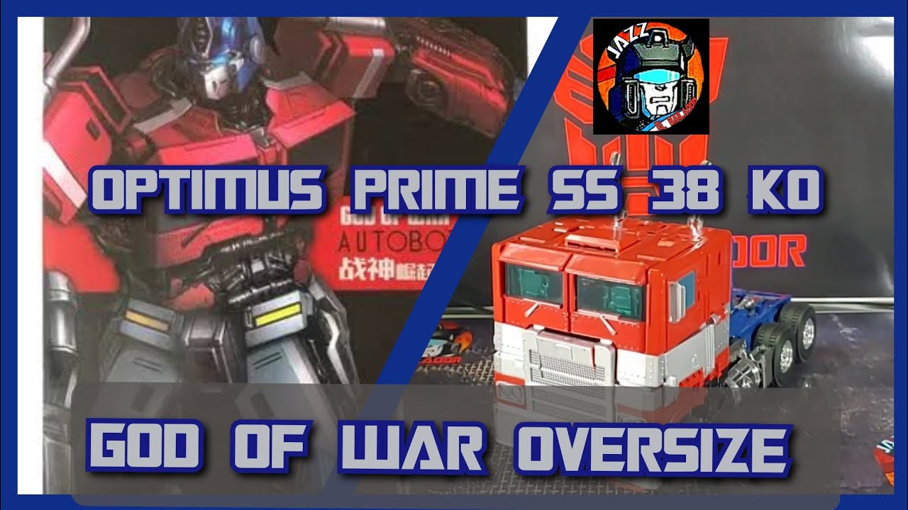 GOD OF WAR: Optimus Prime SS 38 KO Oversize W8616 Wei Jiang Transformers Review en Español Revisión